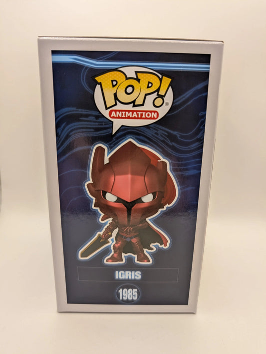Funko Pop! Vinyl: Solo Leveling - Igris #1985 CHASE FRENLY BRICKS - Open 7 Days