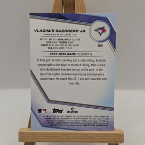 2025 Bowman’s Best Vladimir Guerrero Jr. Gold Refractor /50 #22 Blue Jays FRENLY BRICKS - Open 7 Days