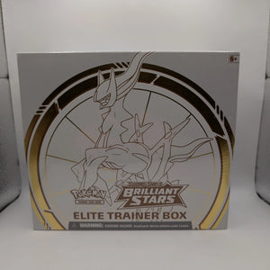 Pokemon TCG Sword & Shield: Brilliant Stars Elite Trainer Box ETB Factory Sealed FRENLY BRICKS - Open 7 Days