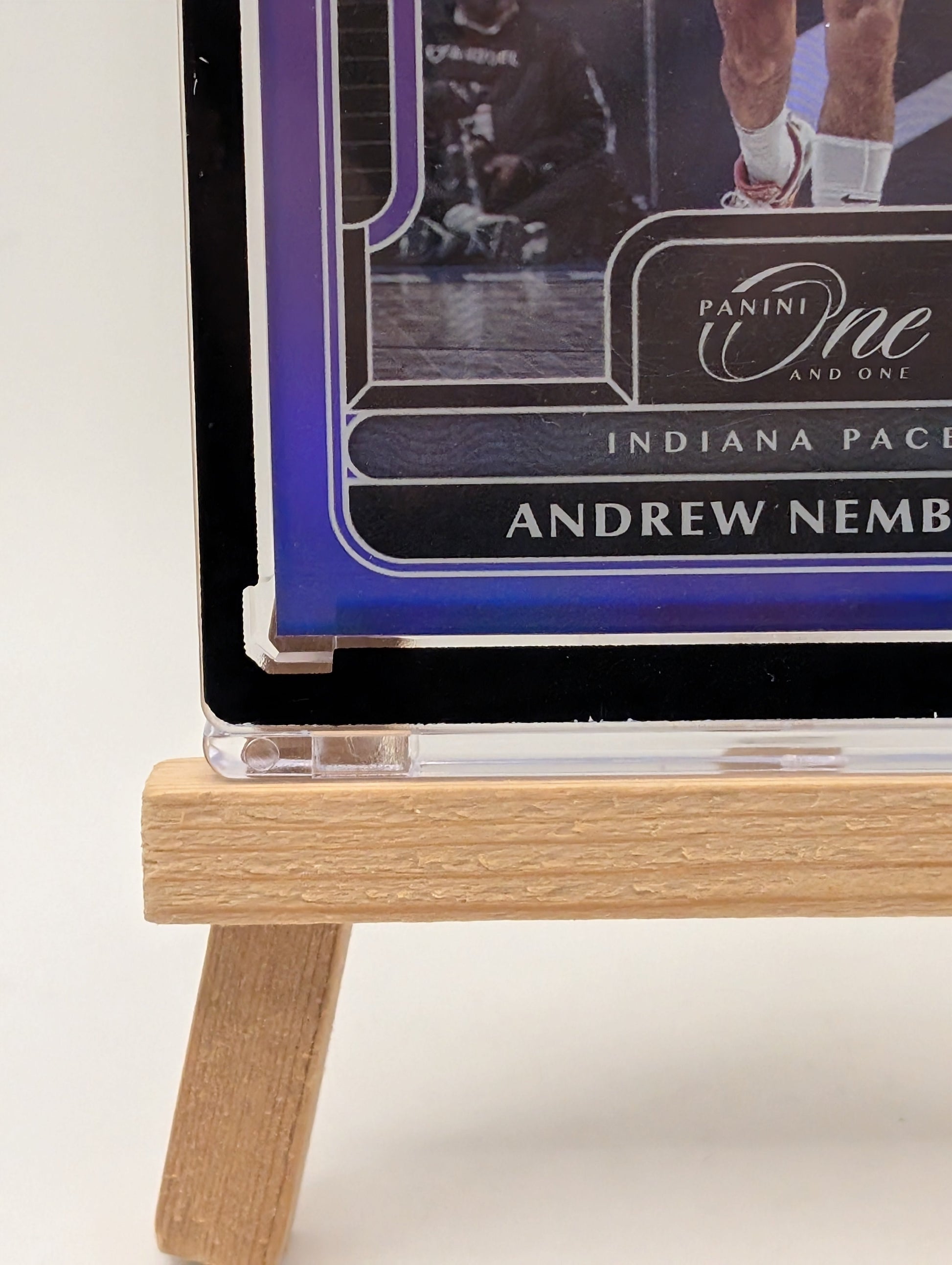 Andrew Nembhard 2022-23 Panini One And One /25 Purple RC Pacers #134 FRENLY BRICKS - Open 7 Days
