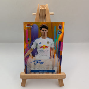 Harry Gray  2025-26 Topps Finest Premier  League RC Auto Gold /25 FRENLY BRICKS - Open 7 Days