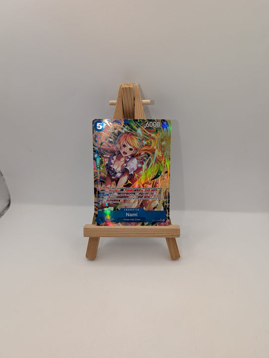 Nami OP11-054 (Alt Art) A Fist of Divine Speed One Piece Card Game English NM/m (1) FRENLY BRICKS - Open 7 Days