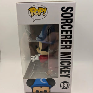 Sorcerer Mickey #990 Fantasia Disney Funko Pop Vinyl FRENLY BRICKS - Open 7 Days