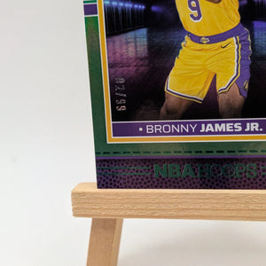 2024-25 BRONNY JAMES JR /99 PANINI HOOPS ROOKIE RC #280 FRENLY BRICKS - Open 7 Days