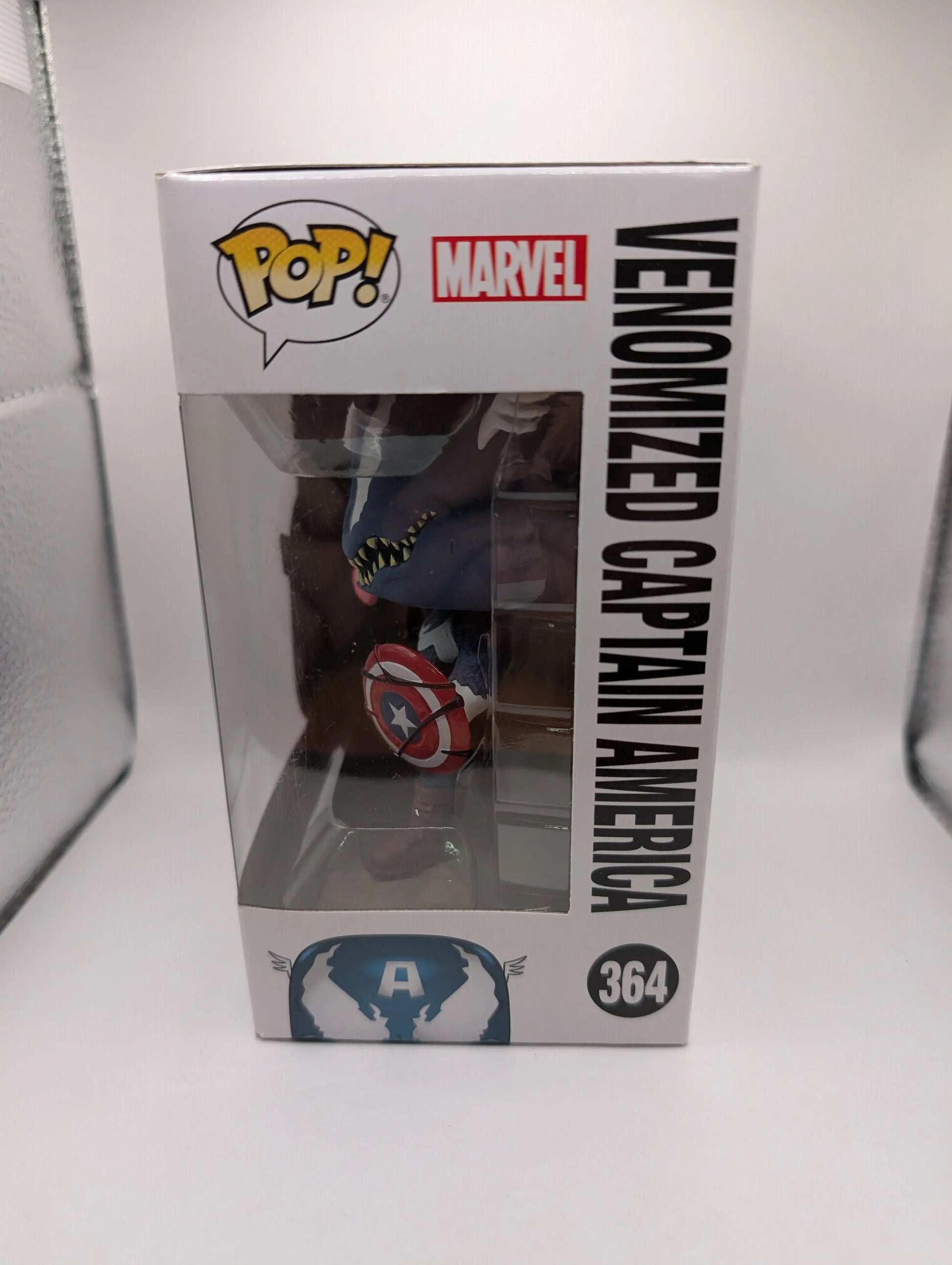 Venomized Captain America # 364 Funko Pop Vinyl FRENLY BRICKS - Open 7 Days