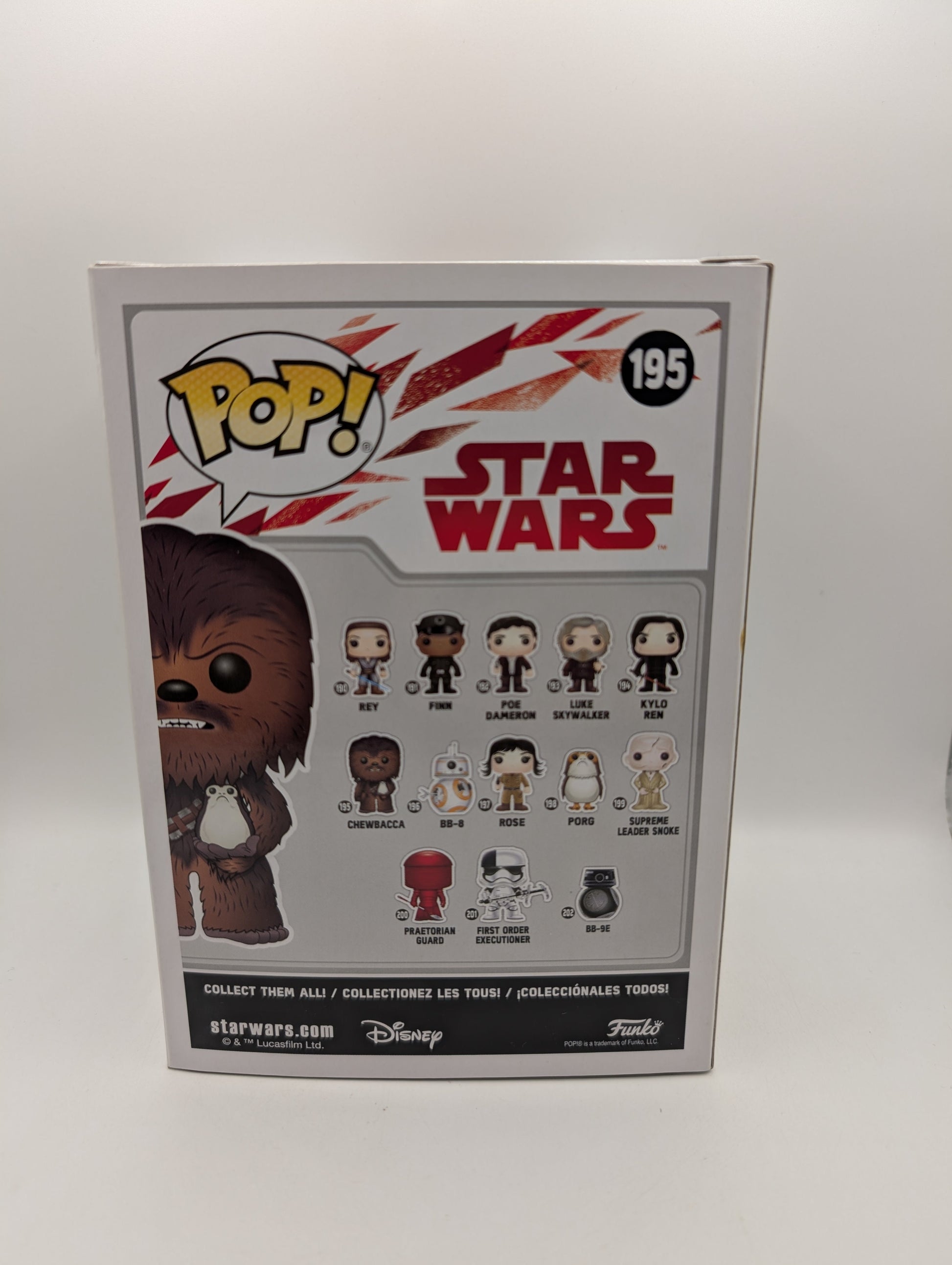 FUNKO POP! Chewbacca #195 Star Wars Movies Flocked Vinyl Figure FRENLY BRICKS - Open 7 Days
