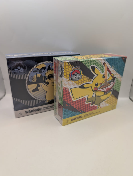 Pokémon Card Game WCS 2023 Yokohama Exclusive Damage Counter 2 Types Special Se FRENLY BRICKS - Open 7 Days