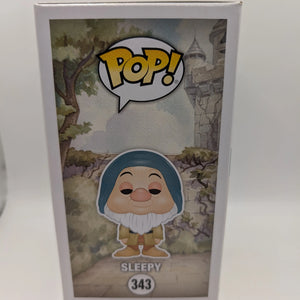 Sleepy- Funko Pop Vinyl #343 - Snow White and the Seven Dwarfs- Vaulted FRENLY BRICKS - Open 7 Days