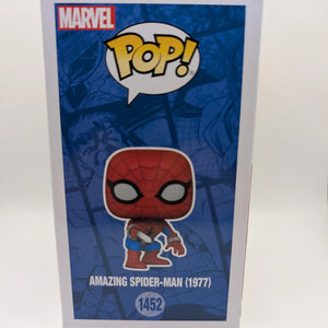 Funko Pop! Marvel - Amazing Spider-Man (1977) Special Edition #1452 FRENLY BRICKS - Open 7 Days