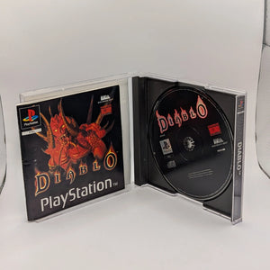 Diablo (Sony PlayStation PS1, 1998) Disc INC case, manual. FRENLY BRICKS - Open 7 Days