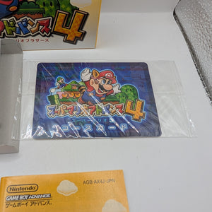 SUPER MARIO ADVANCE 4 Gameboy Advance Nintendo Box Manual Japanr FRENLY BRICKS - Open 7 Days