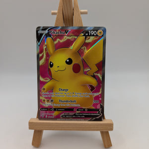 Pokemon TCG · Pikachu V 170/185 · Full Art · SWSH: Vivid Voltage (2020) NM FRENLY BRICKS - Open 7 Days