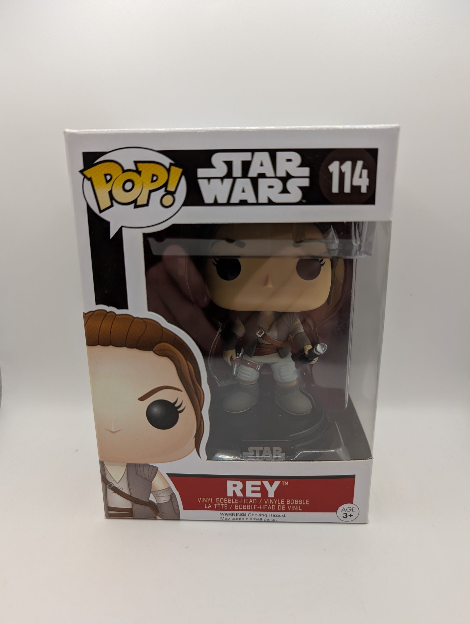 Funko Pop Vinyl Star Wars Rey #114 The Force Awakens FRENLY BRICKS - Open 7 Days