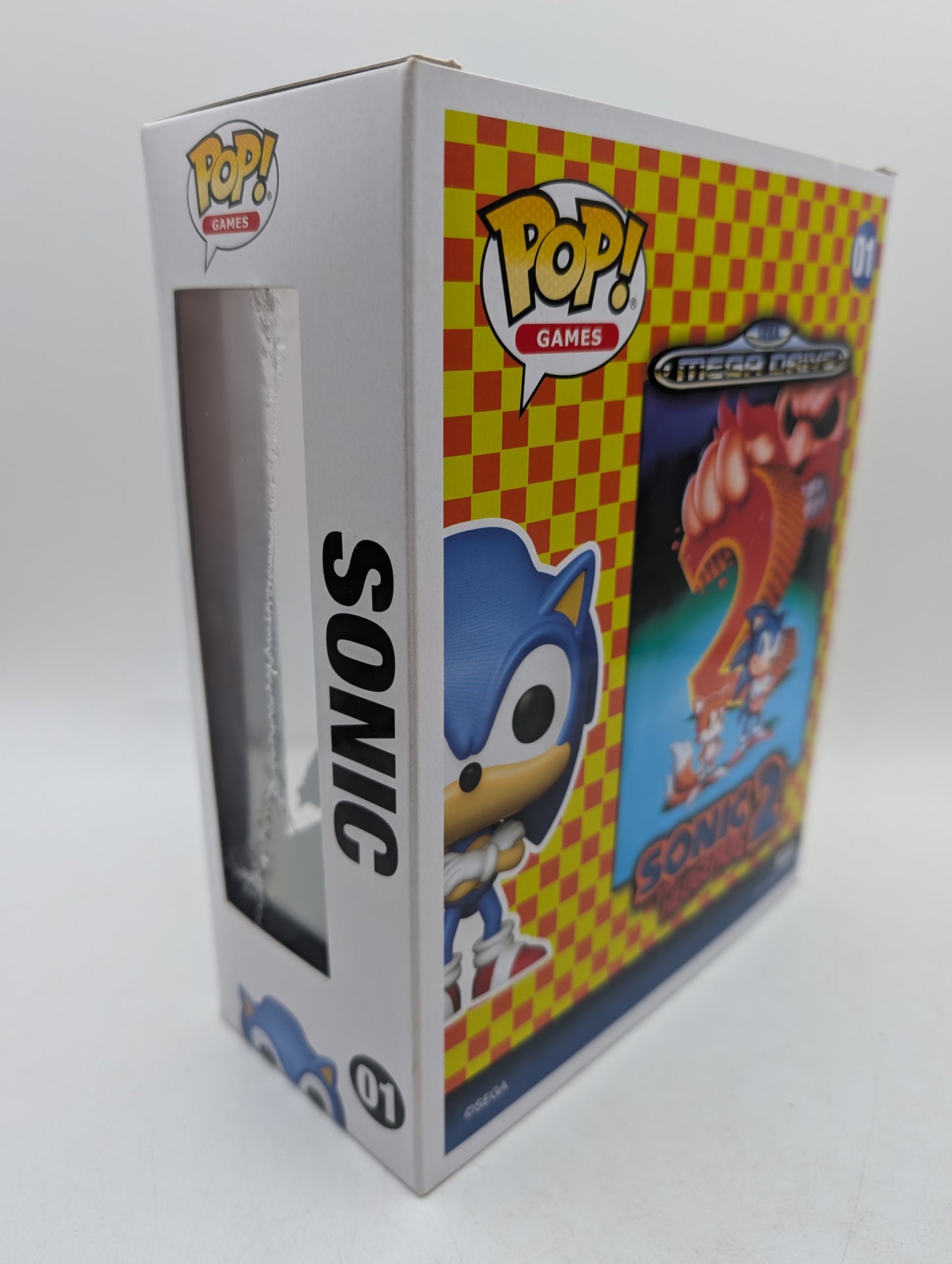Funko Pop! Games Sonic The Hedgehog #01 Game Cover Special Edition Vinyl Figure