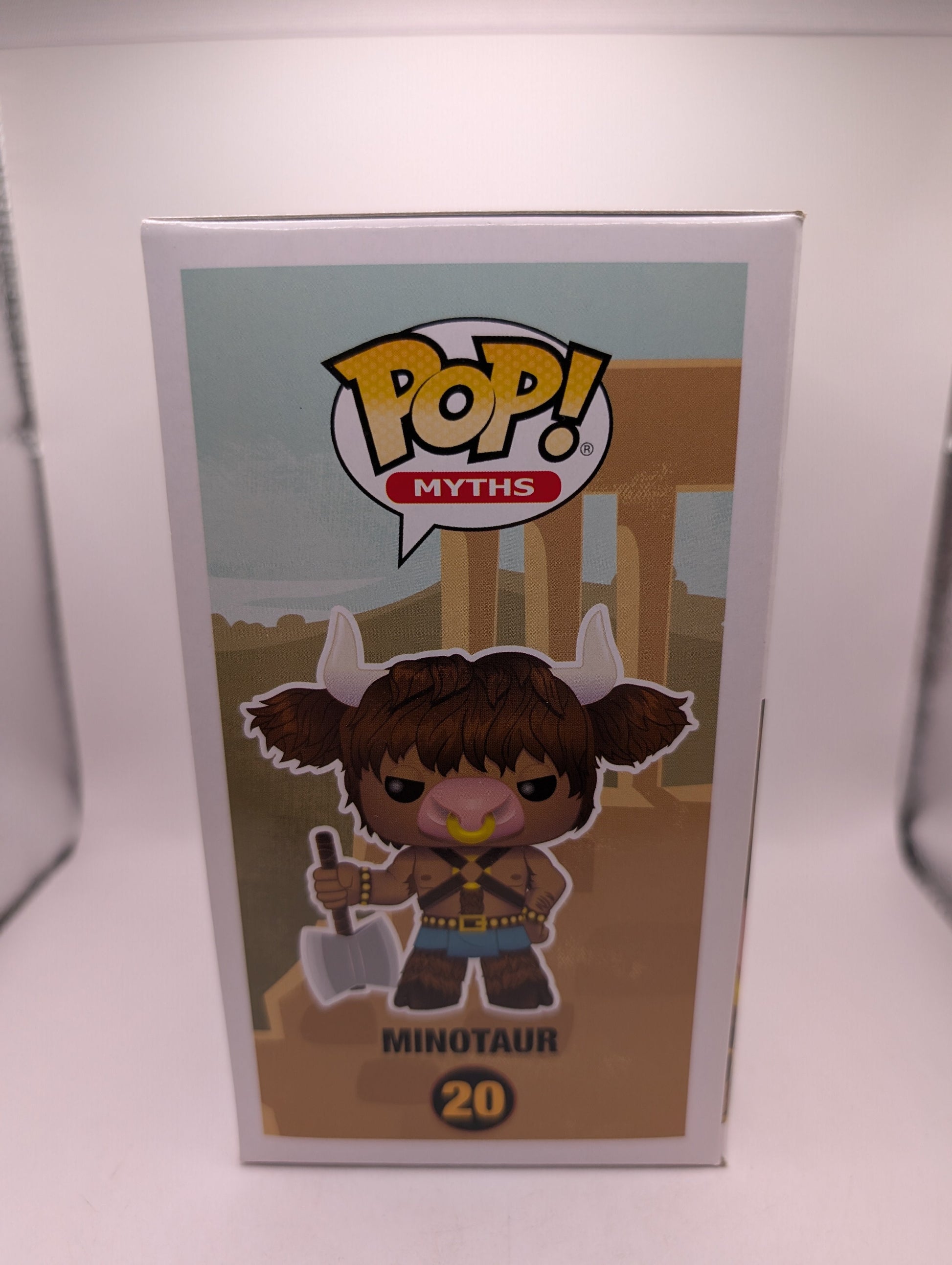 Funko Pop! Vinyl Pop! Myths Minotaur #20 Popcultcha Sticker FRENLY BRICKS - Open 7 Days