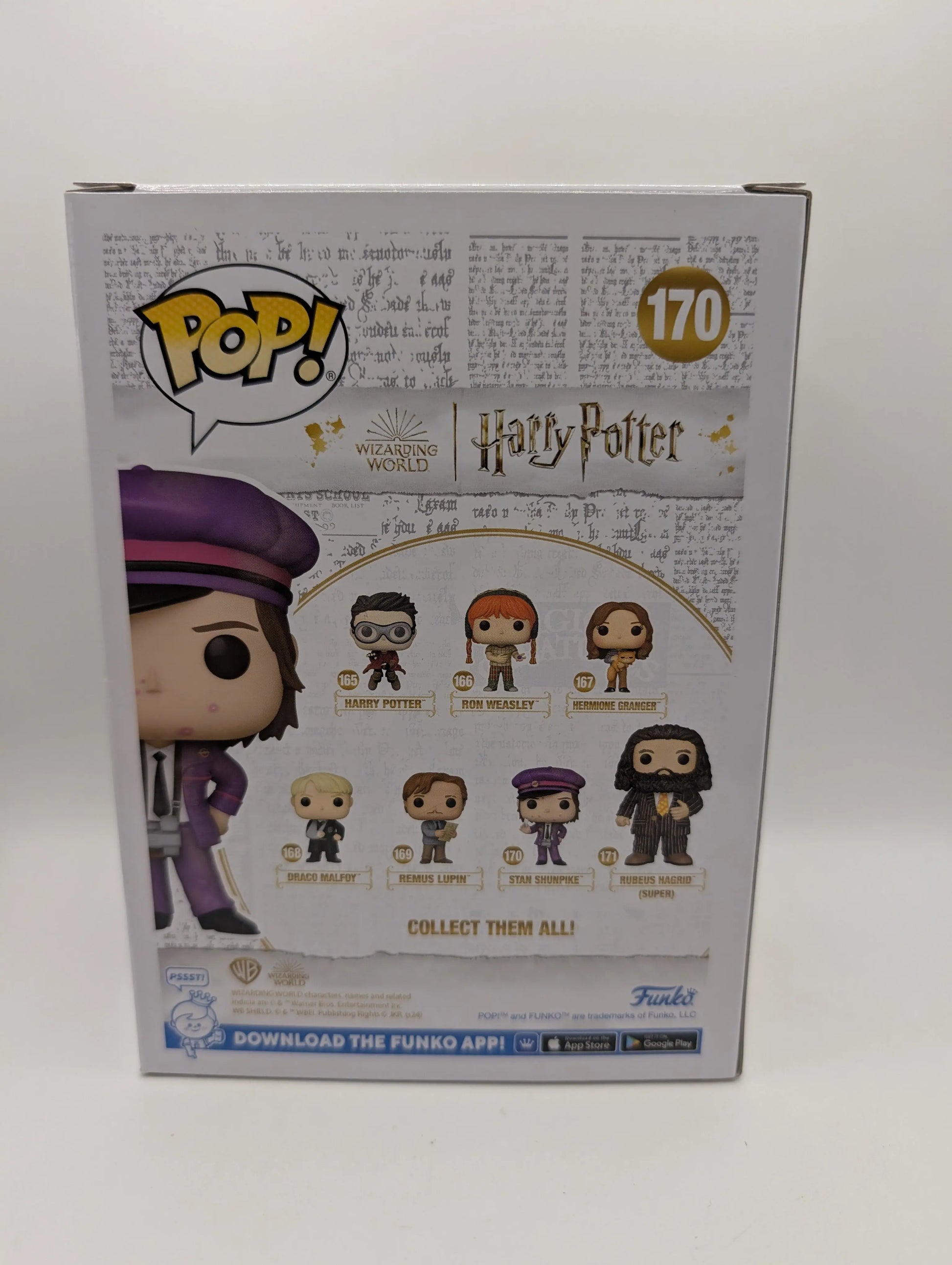Funko Pop! Movies Harry Potter Stan Shunpike #170 FRENLY BRICKS - Open 7 Days