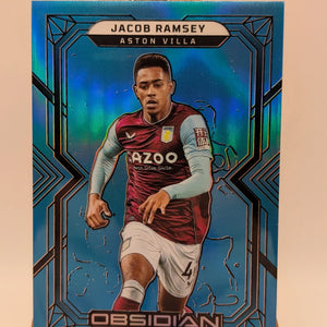 2021-22 Obsidian Electric Etch Neon Blue Flood 11/12 Jacob Ramsey Rookie RC 16gj FRENLY BRICKS - Open 7 Days