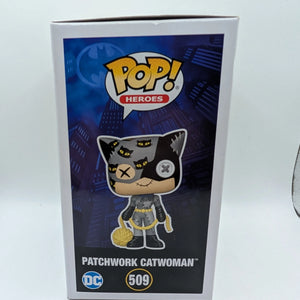 DC Comics Batman Patchwork Catwoman Funko POP! Vinyl 509 FRENLY BRICKS - Open 7 Days