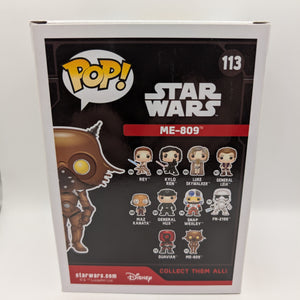 Funko Pop Vinyl Star Wars #113 ME-809 Episode VII The Force Awakens FRENLY BRICKS - Open 7 Days