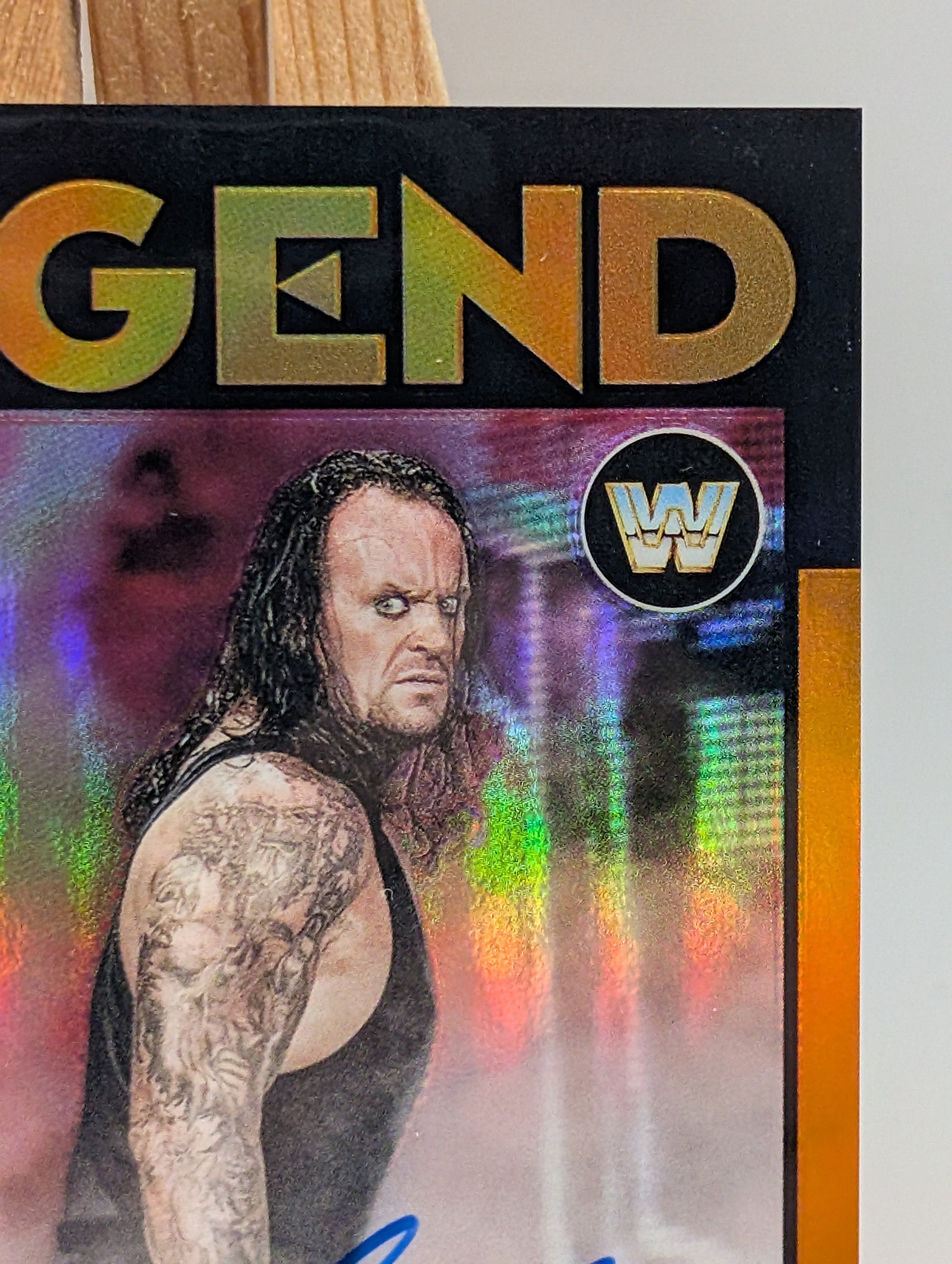 2026 Topps Chrome Undertaker Auto /25 Refractor WWE Signature FRENLY BRICKS - Open 7 Days
