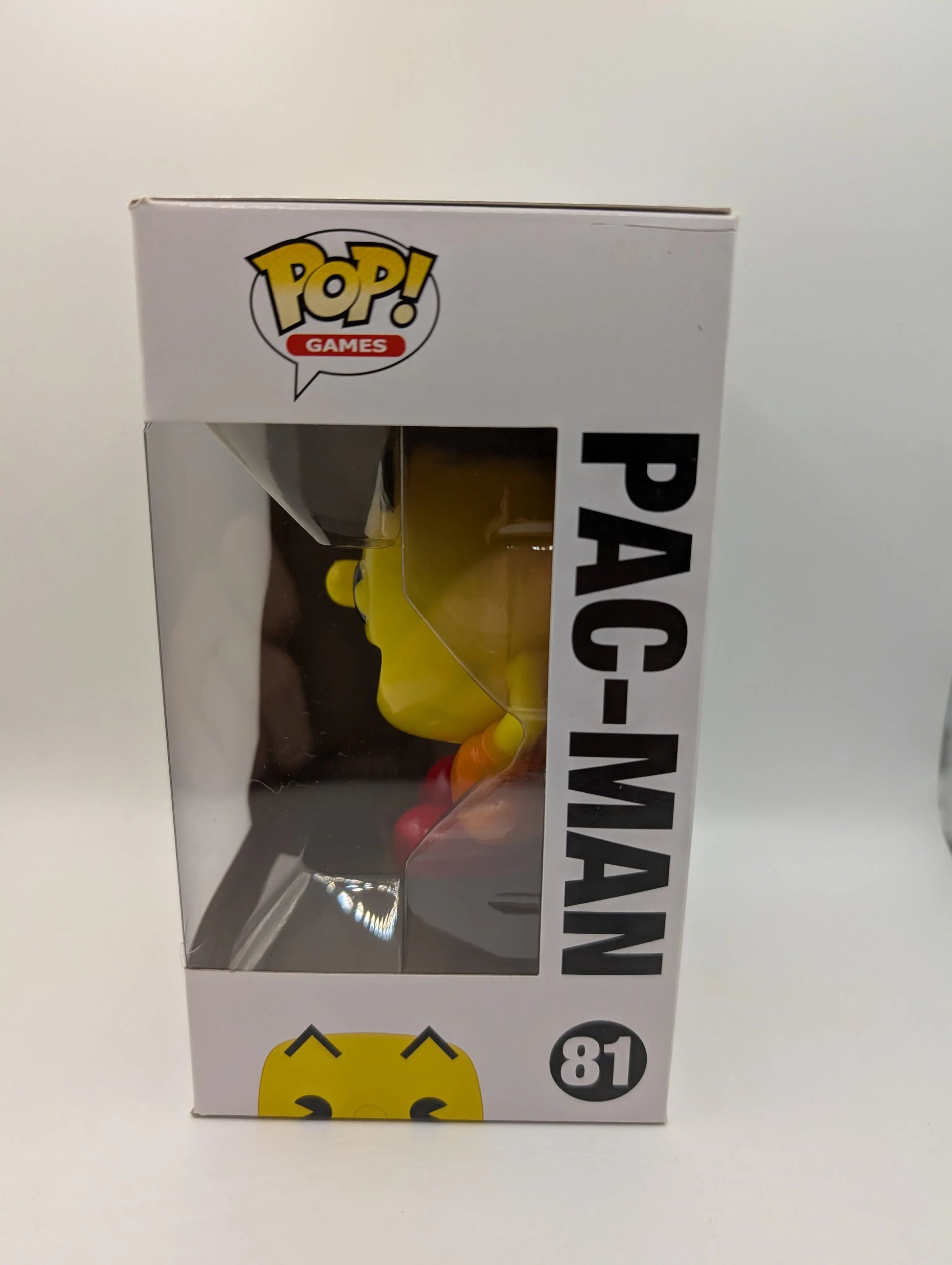 Pac Man Pop 81 - Pac-Man Funko Pop! 2016 - Vaulted FRENLY BRICKS - Open 7 Days