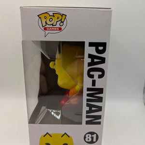 Pac Man Pop 81 - Pac-Man Funko Pop! 2016 - Vaulted FRENLY BRICKS - Open 7 Days