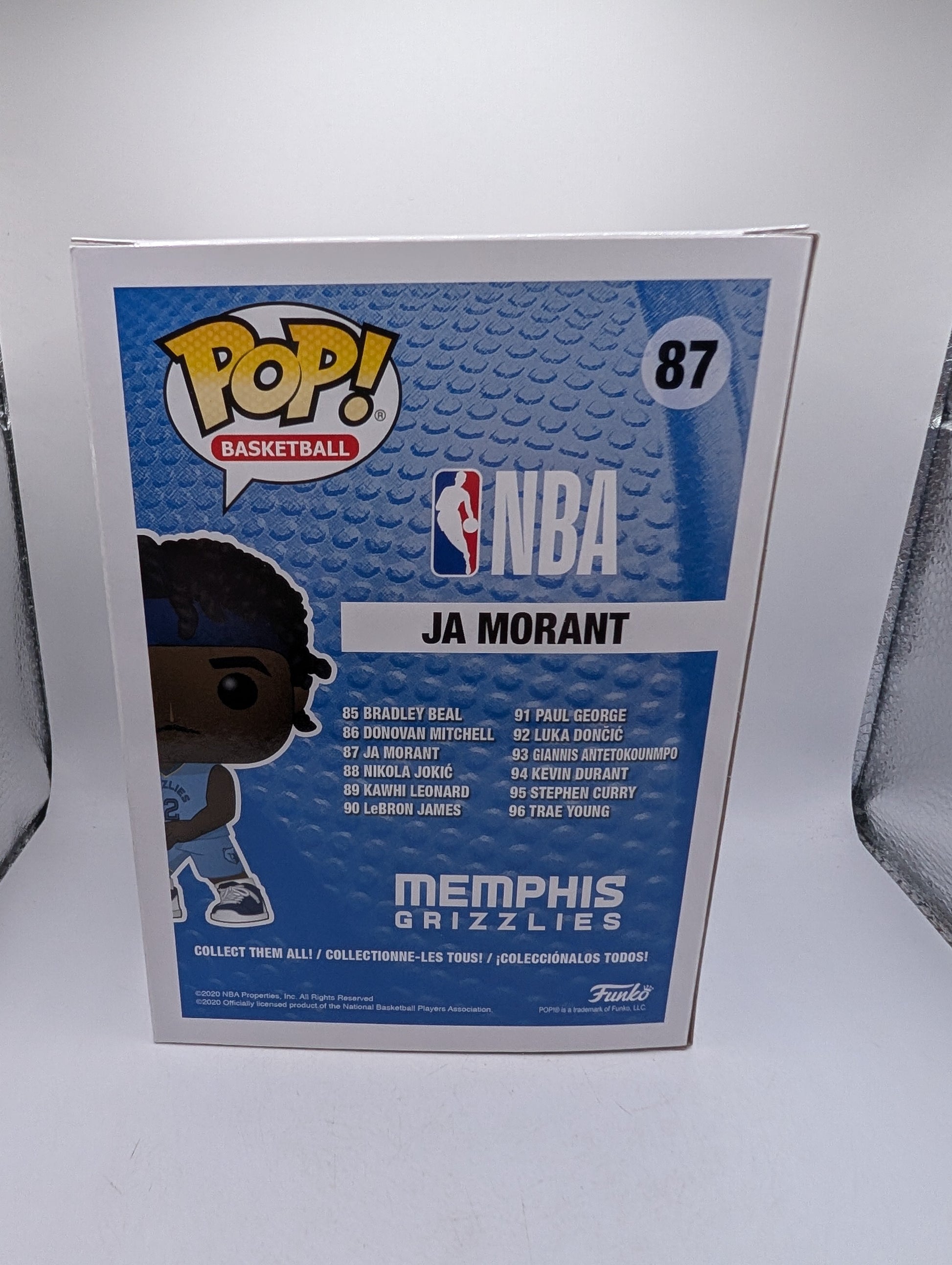 Ja Morant Memphis Grizzlies #87 NBA Funko Pop FRENLY BRICKS - Open 7 Days