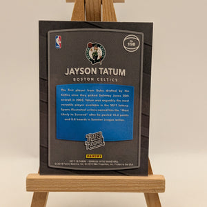 2017-18 PANINI DONRUSS OPTIC JAYSON TATUM RATED ROOKIE #198 RC BOSTON CELTICS FRENLY BRICKS - Open 7 Days