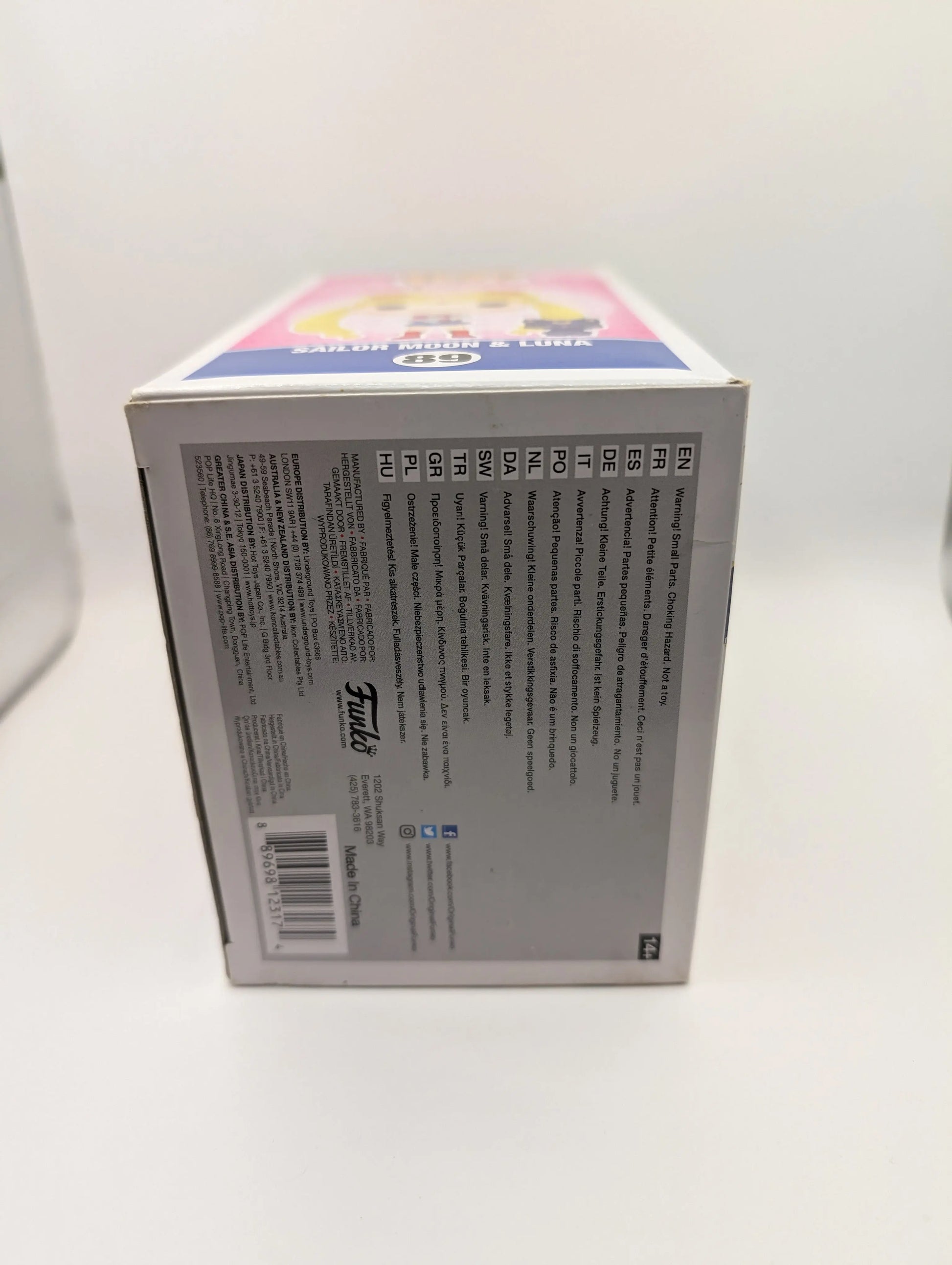 Sailor Moon & Luna (GLITTER) 89 ~ Funko Pop Vinyl ~ Animation FRENLY BRICKS - Open 7 Days