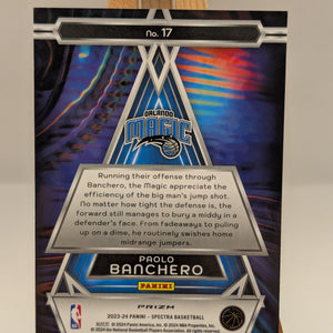 PAOLO BANCHERO SSP Full Capacity Case Hit Prizm 2023-24 Spectra Basketball #17 FRENLY BRICKS - Open 7 Days