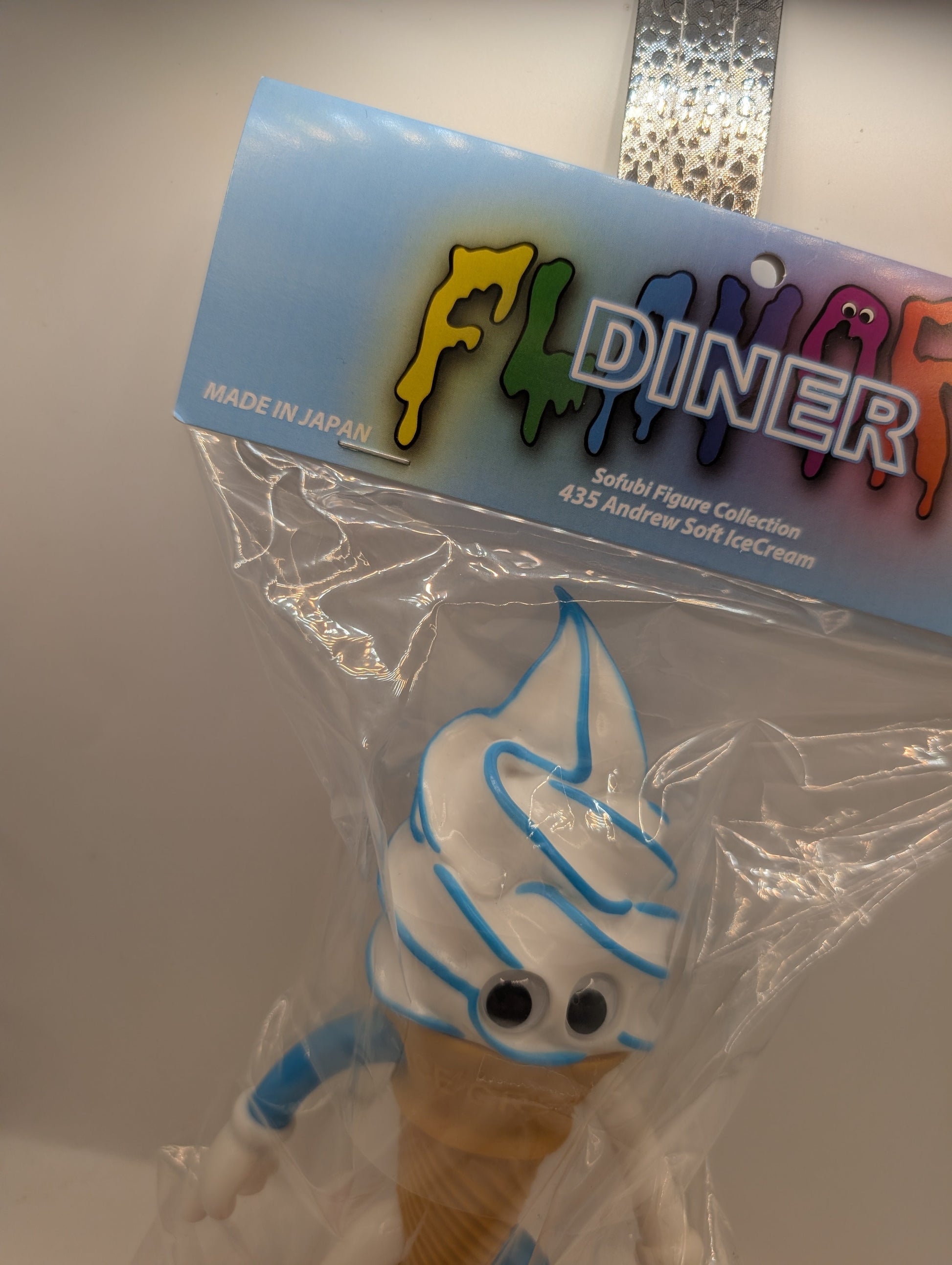Dune/Tetsurod Flavors Andrew Soft Serve Ice Cream 435 BLUE white Sofubi FRENLY BRICKS - Open 7 Days