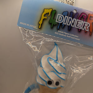 Dune/Tetsurod Flavors Andrew Soft Serve Ice Cream 435 BLUE white Sofubi FRENLY BRICKS - Open 7 Days