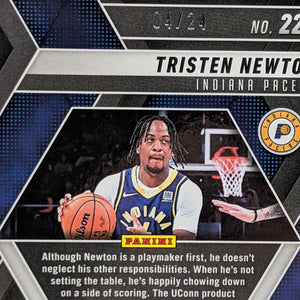 2024-25 Panini Mosaic - Rookies Tristen Newton #220 Purple Snakeskin /24 Rookie FRENLY BRICKS - Open 7 Days
