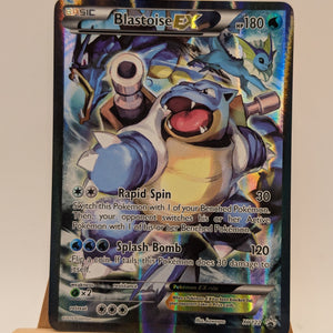 Blastoise EX XY122 XY Holo Black Star Promo 2016 - Pokemon TCG Card LP-MP FRENLY BRICKS - Open 7 Days