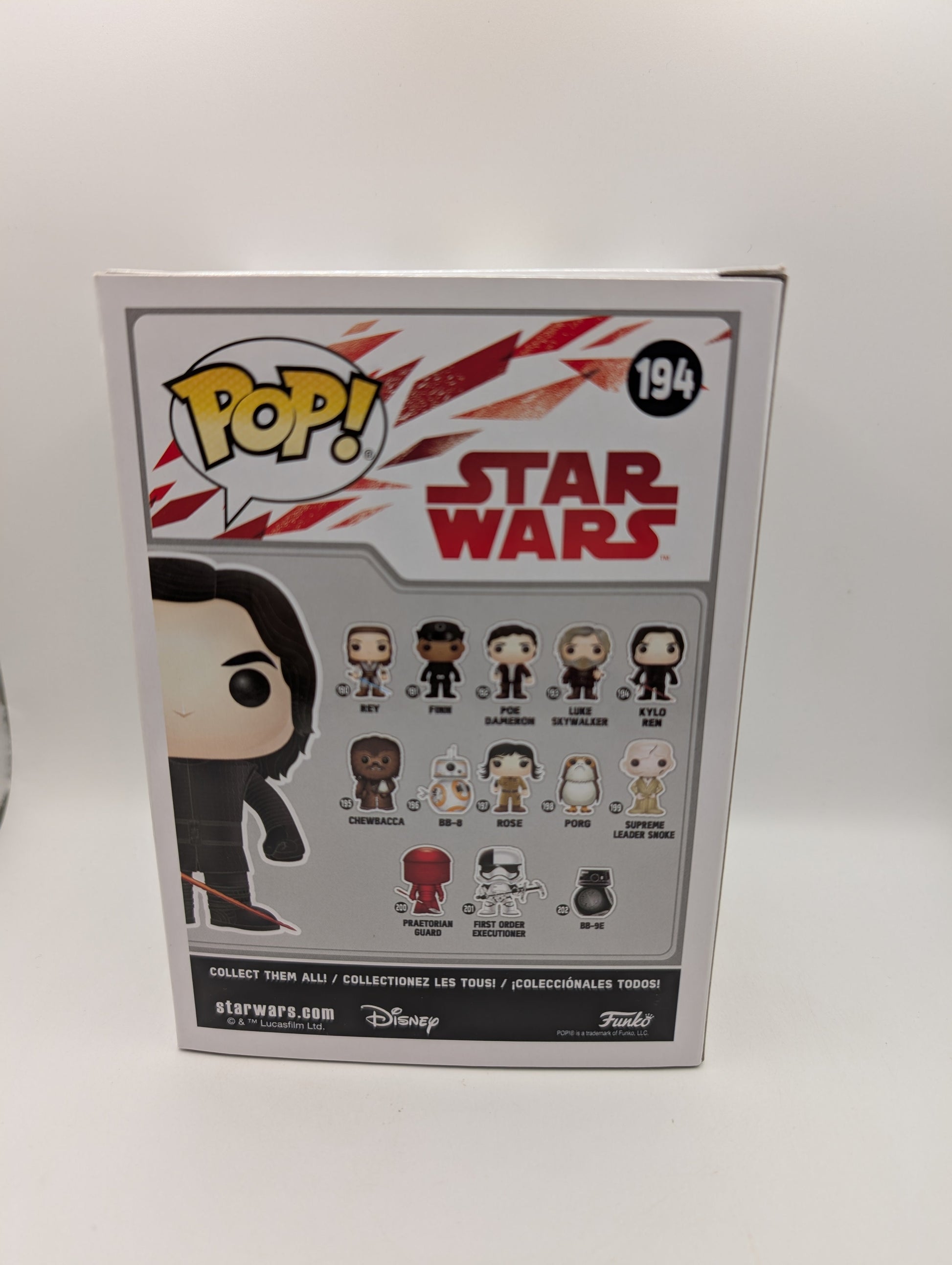Funko Pop! Vinyl: Star Wars - Kylo Ren (Unmasked) #194 FRENLY BRICKS - Open 7 Days