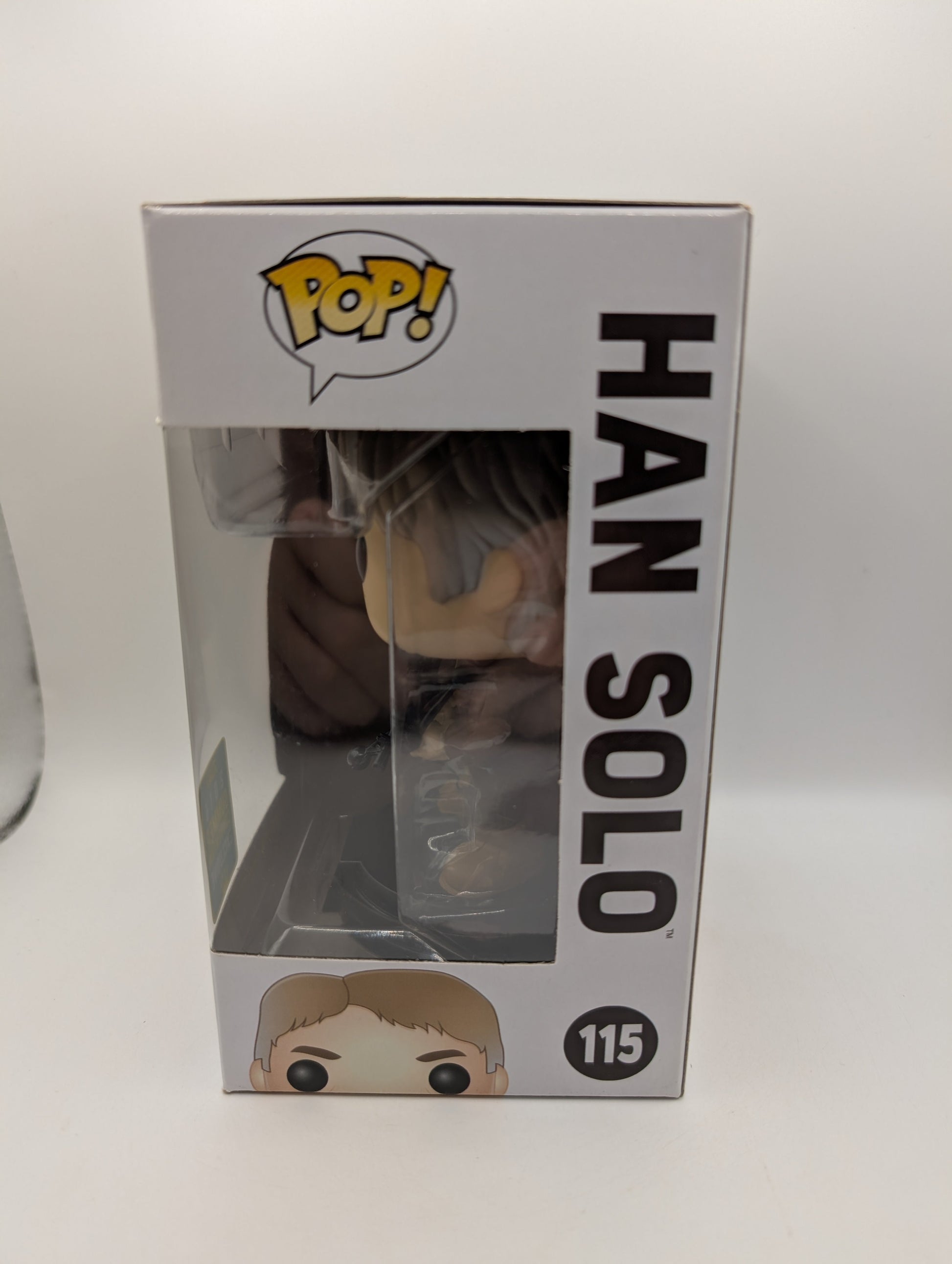 Funko Pop! Star Wars: Han Solo #115 2016 Summer Convention Exclusive Bobble-Head FRENLY BRICKS - Open 7 Days