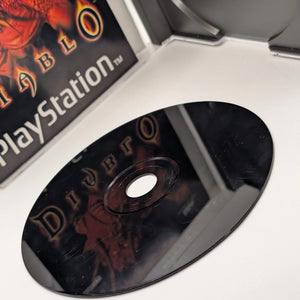 Diablo (Sony PlayStation PS1, 1998) Disc INC case, manual. FRENLY BRICKS - Open 7 Days