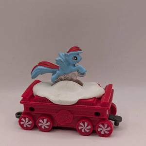 McDonalds My Little Pony Holiday Express Train Car #5 Happy Meal Toy 2017 FRENLY BRICKS - Open 7 Days