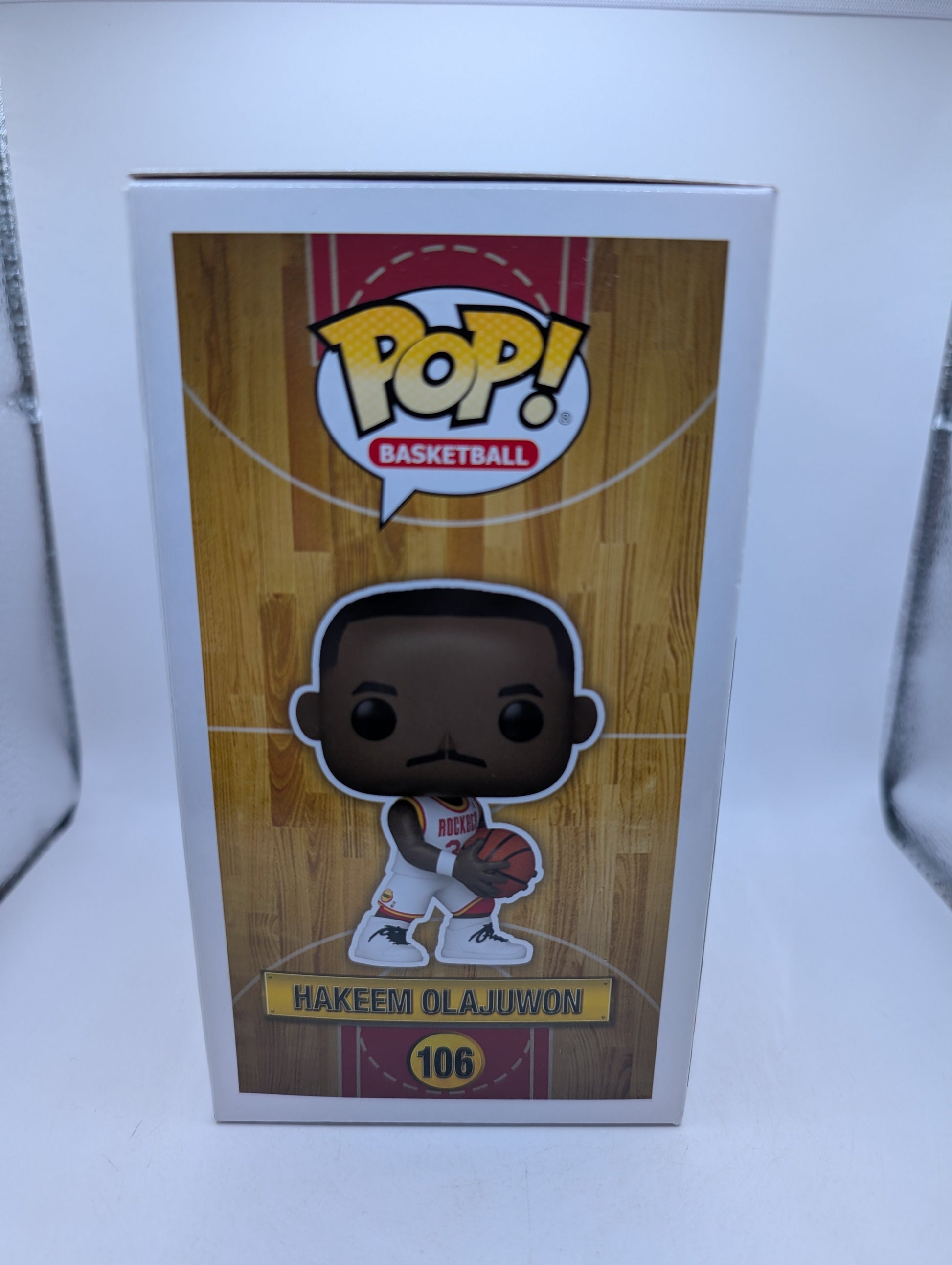 NBA Basketball - Hakeem Olajuwon Houston Rockets Pop! Vinyl Figure #106 FRENLY BRICKS - Open 7 Days
