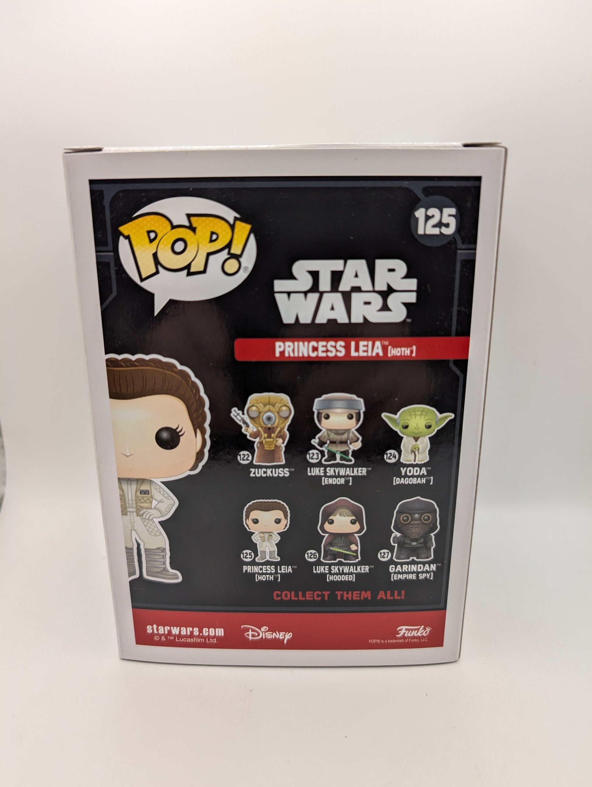 Funko Pop! Vinyl Princess Leia Hoth 125 Star Wars 2017 Galactic Con Exclusive FRENLY BRICKS - Open 7 Days