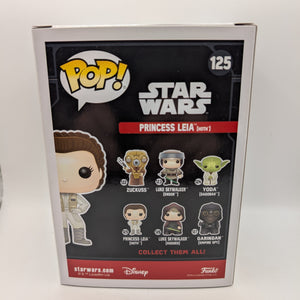 Funko Pop! Vinyl Princess Leia Hoth 125 Star Wars 2017 Galactic Con Exclusive FRENLY BRICKS - Open 7 Days