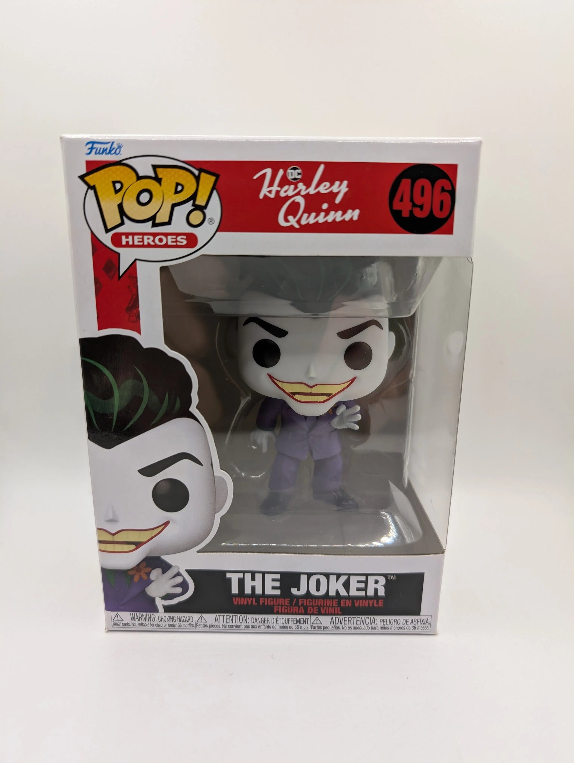 Funko POP! DC Harley Quinn - I he Joker #496 - Vinyl Collectable Figure FRENLY BRICKS - Open 7 Days