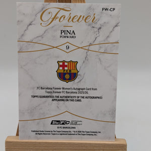 Topps Barcelona Forever Claudia Pina Auto /99 FRENLY BRICKS - Open 7 Days