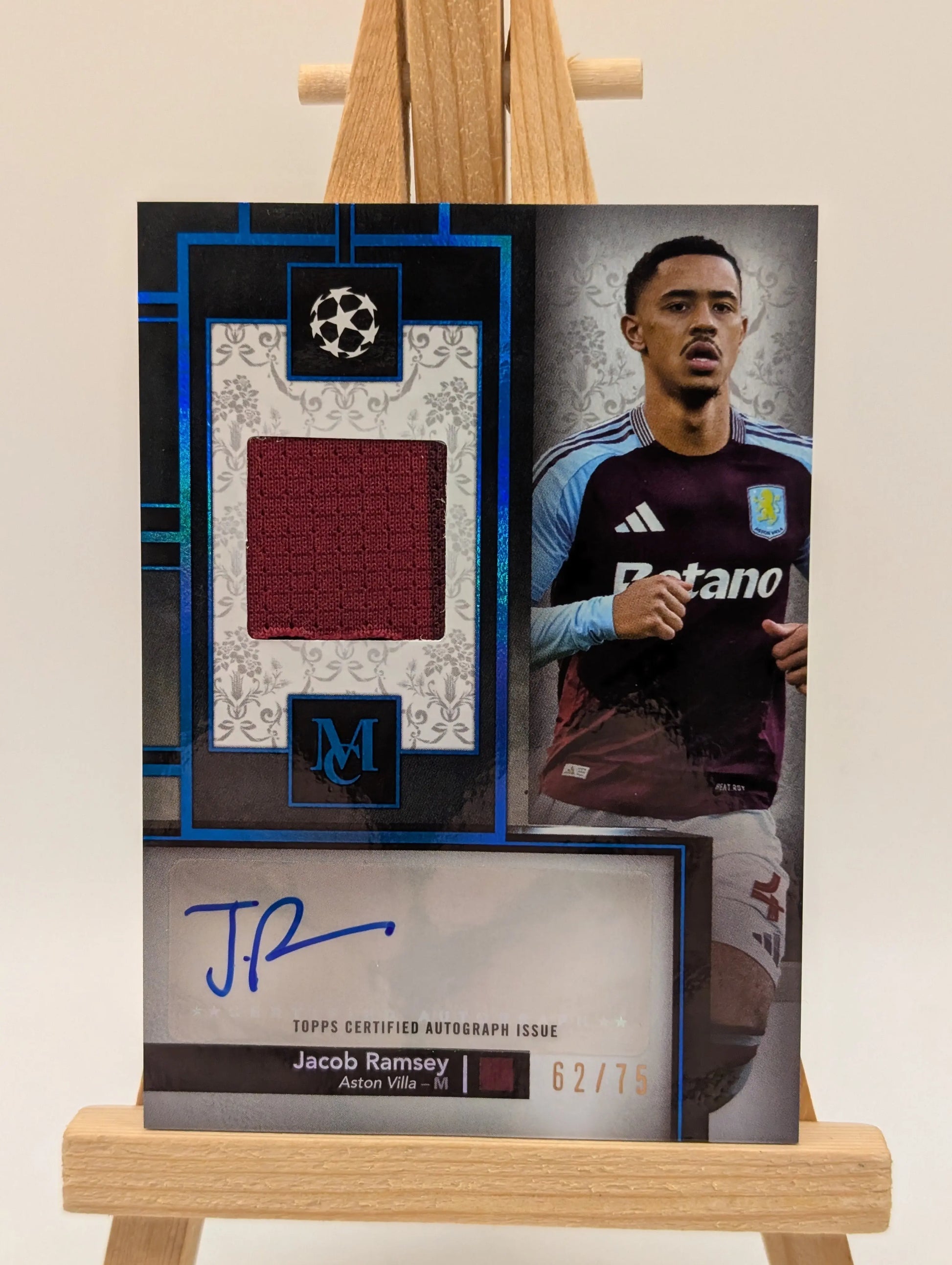 Jacob Ramsey 2024-25 Topps Museum Collcetion UCC Auto Relic #MAR-JR /75 FRENLY BRICKS - Open 7 Days