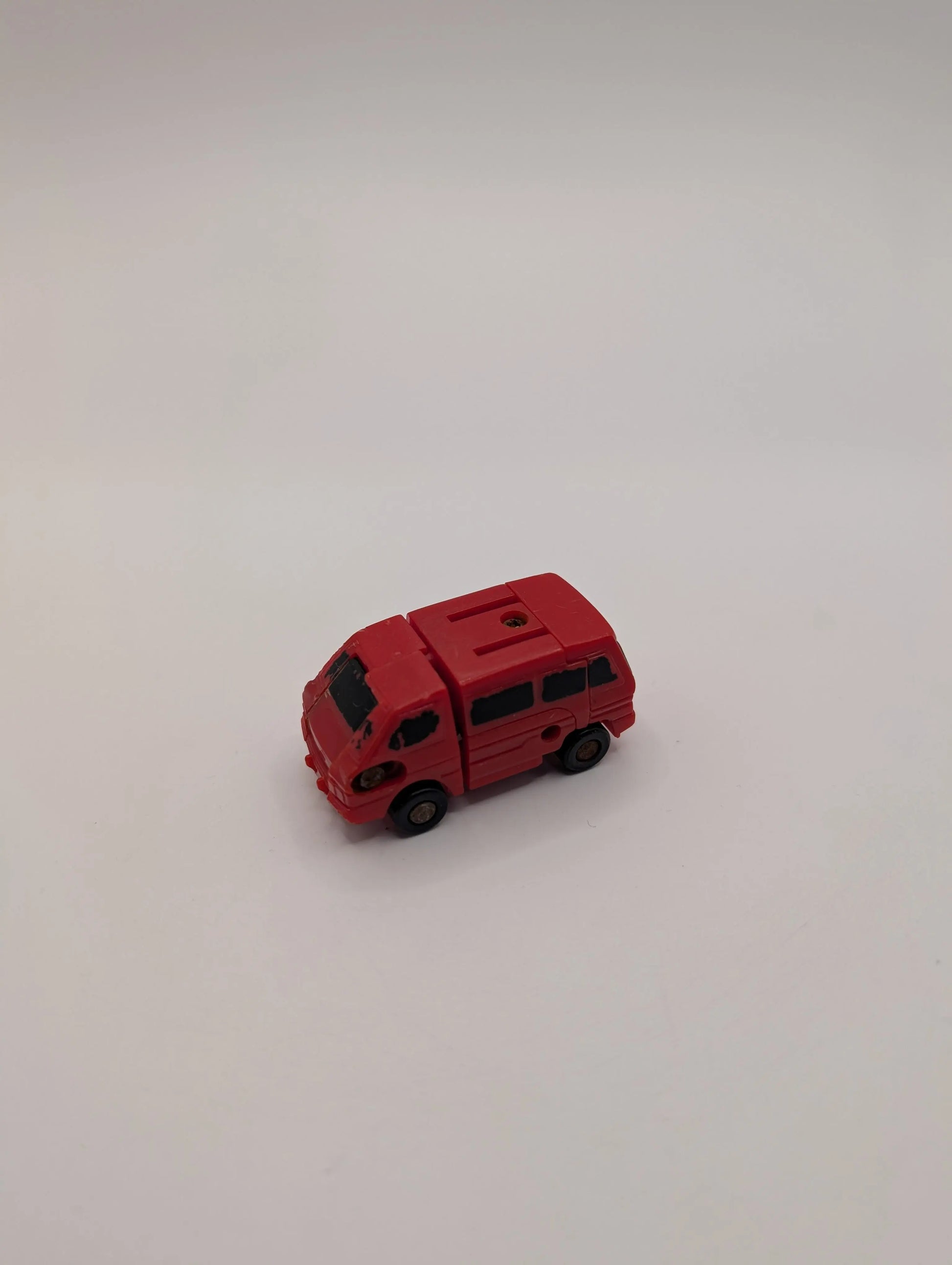 Vtg 1989 Transformers G1 Red Tote Minicar Figure Micromasters Off Road Patrol FRENLY BRICKS - Open 7 Days
