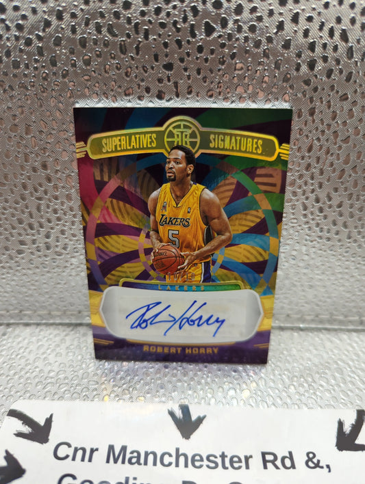 2021-22 Panini Illusions - Robert Horry - AUTO - Superlatives Signatures 10/10 FRENLY BRICKS - Open 7 Days