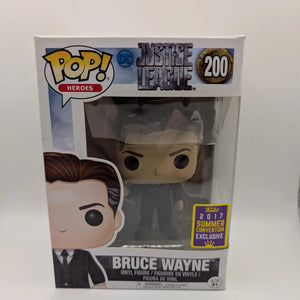 Bruce Wayne #200 DC Justice League Funko Pop Vinyl 2017 FRENLY BRICKS - Open 7 Days