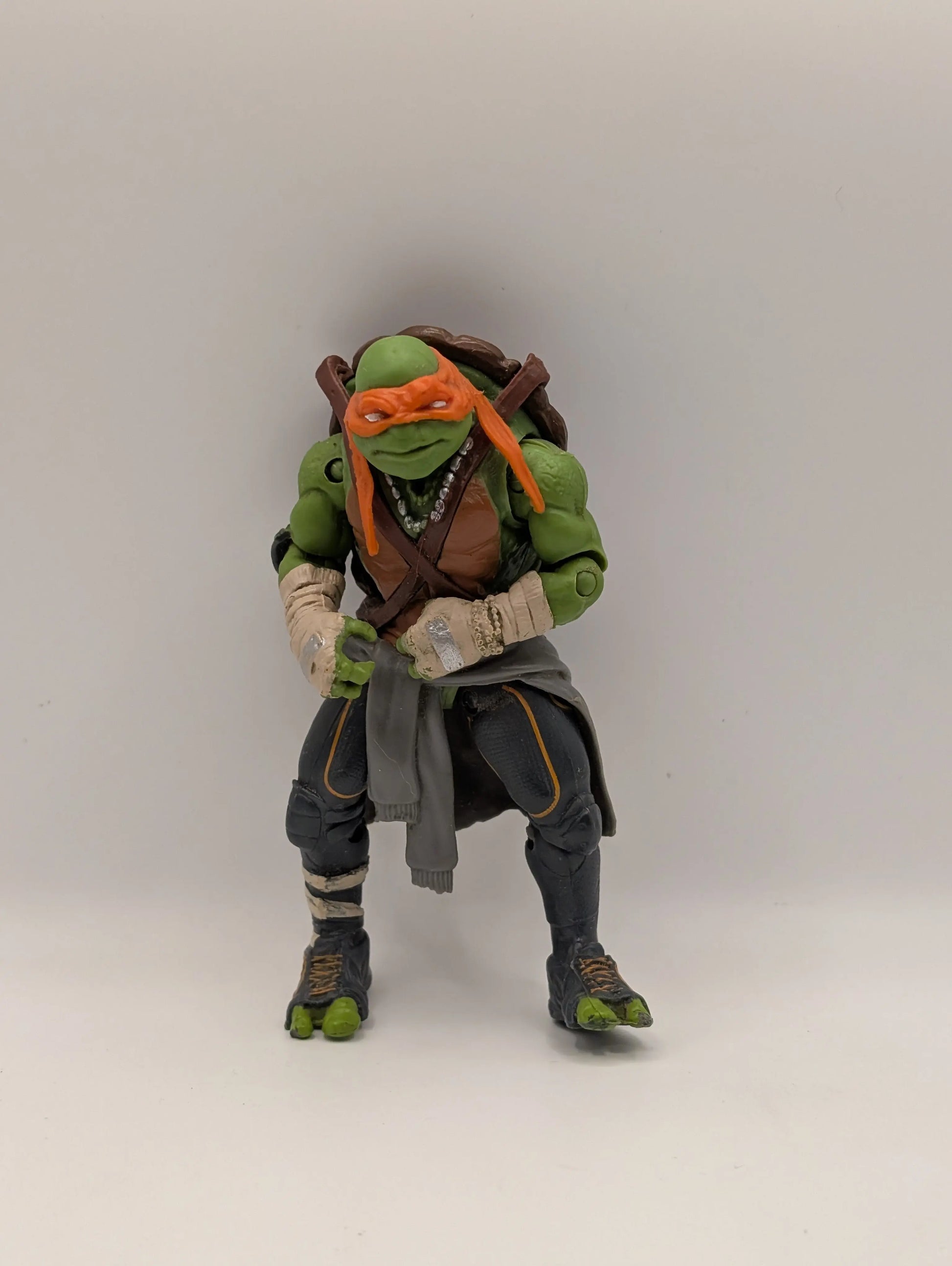 Teenage Mutant Ninja Turtles Michelangelo Action Figure 2014 4.5" #OB4206 FRENLY BRICKS - Open 7 Days