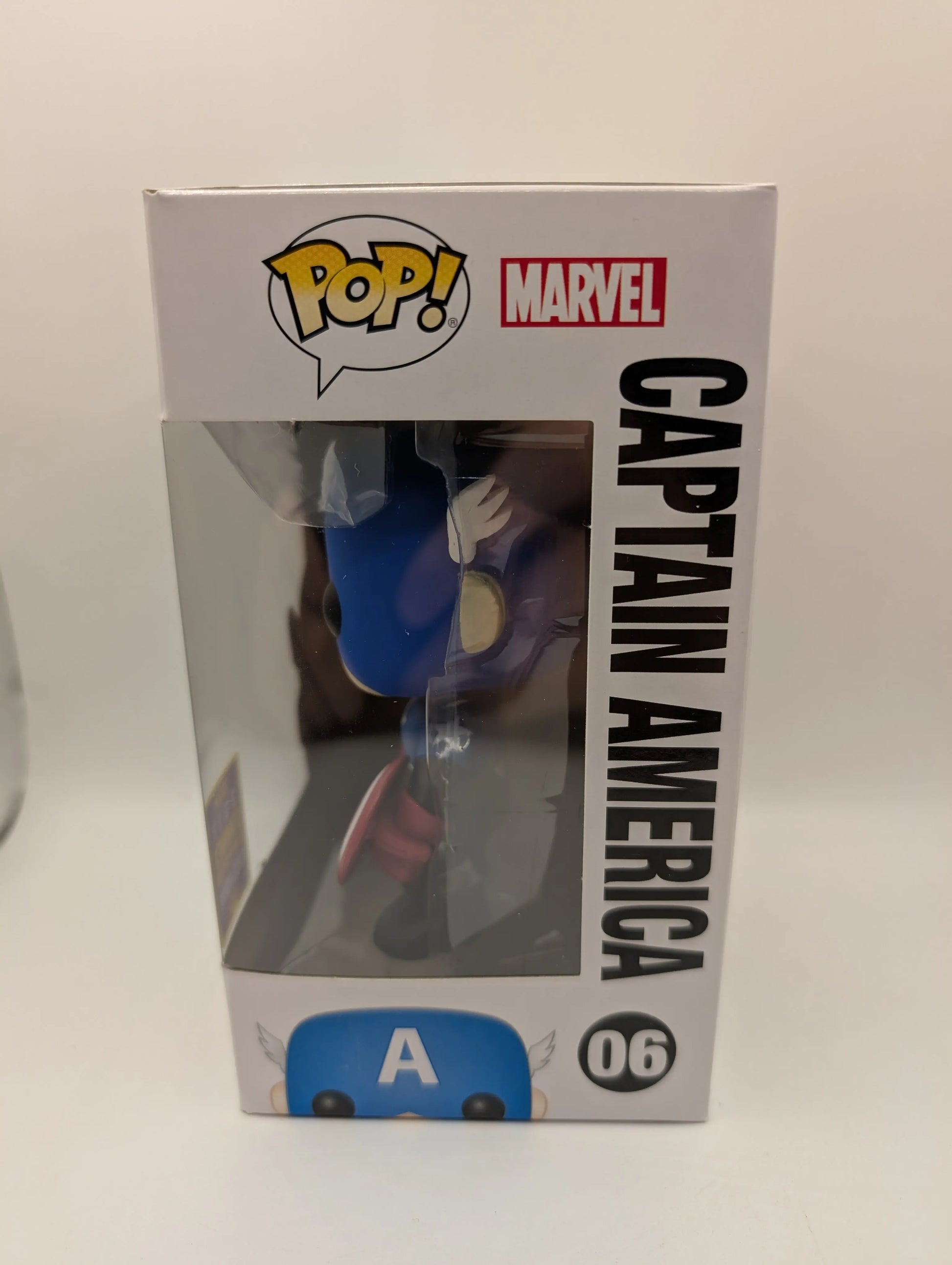 Funko Pop Marvel - Captain America #06 (Summer Convention Exclusive 2017) FRENLY BRICKS - Open 7 Days