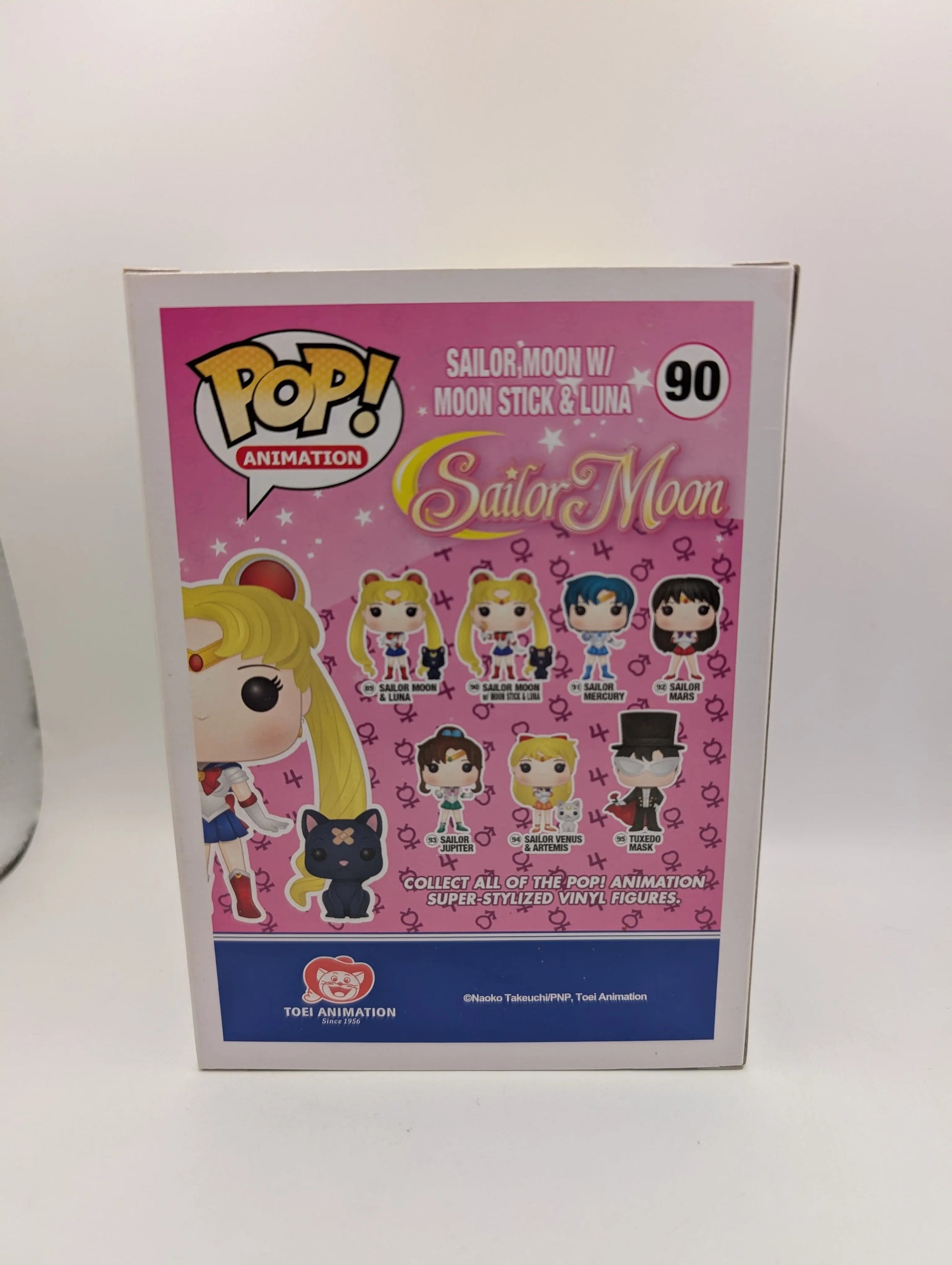 Funko Pop Sailor Moon w/ Moon Stick & Luna #90 FRENLY BRICKS - Open 7 Days